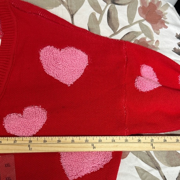 32 Degrees Red Knit Sweater - Picture 9 of 12